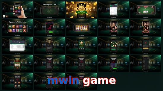 Main screen of Mwin Game bet page for PK players