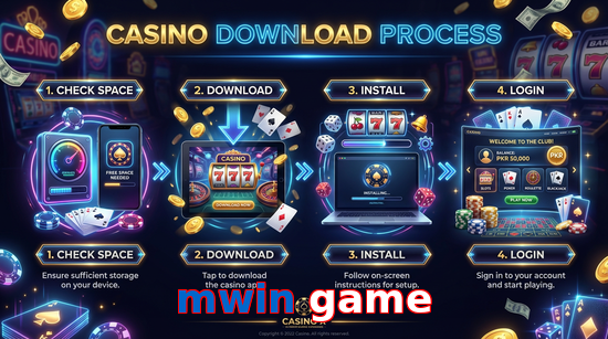 Game list for Mwin Game download section